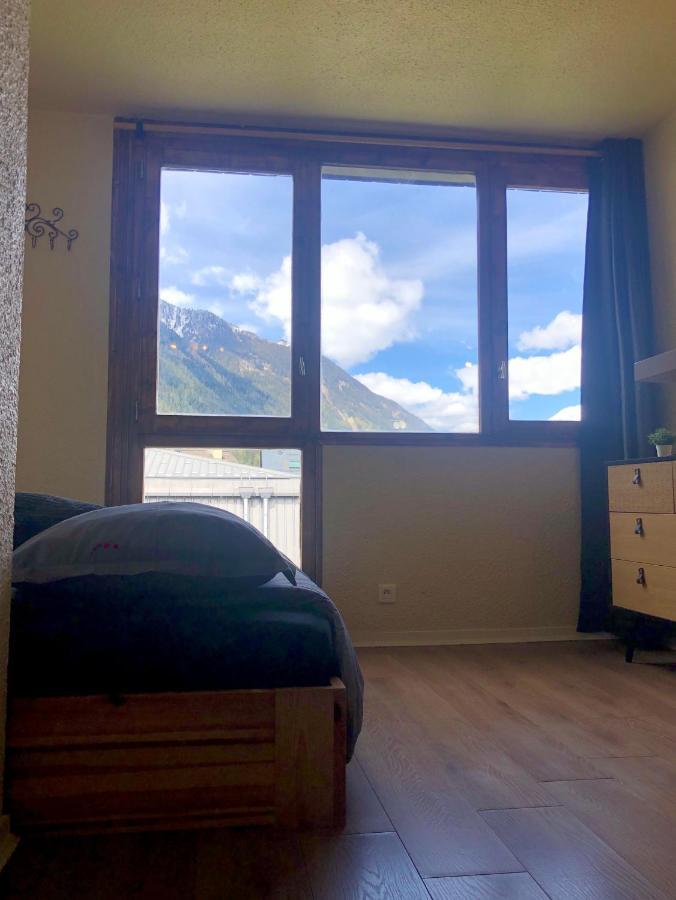 Studio Lumineux Neuf Dans L'Hyper Centre Avec Vue Chamonix Exteriér fotografie